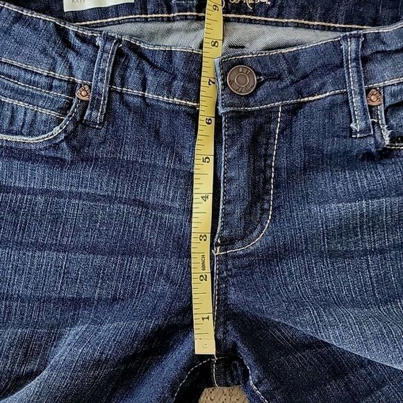 Kut From The Kloth Katy Boyfriend Straight Leg Mid Rise Jeans - Size 4 - Picture 12 of 16